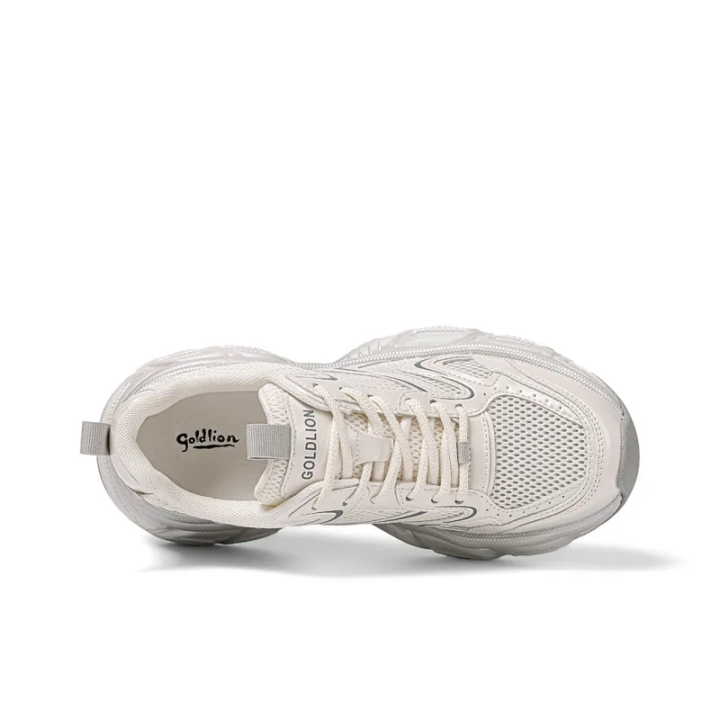 GOLDLION Breathable Low Top Chunky Sneakers Women's-7