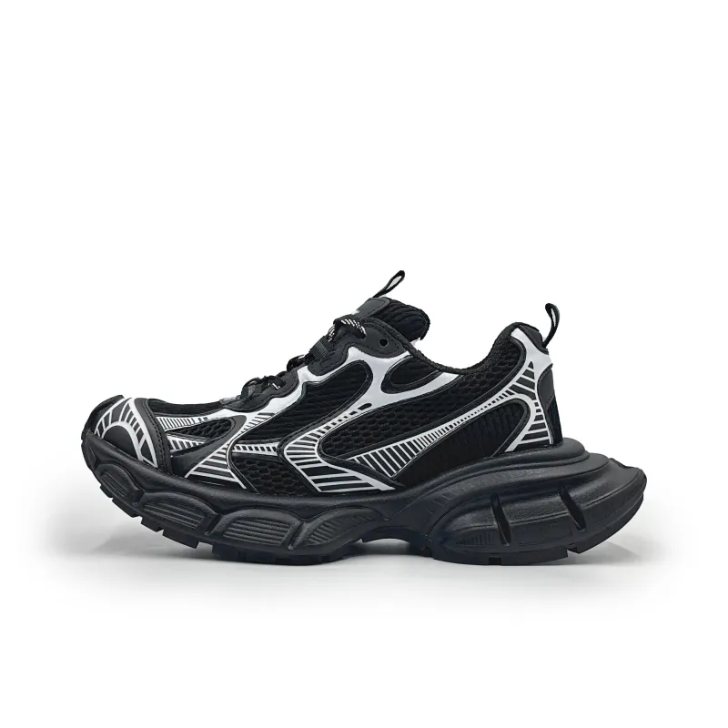 Hong Kong Meng Slip Resistant, Breathable, Height Increasing Low Top Chunky Sneakers Unisex-32