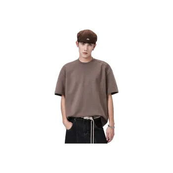 ALL IN T Shirts Unisex Coffee Brown