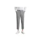 Light Gray Ankle-Length Pants