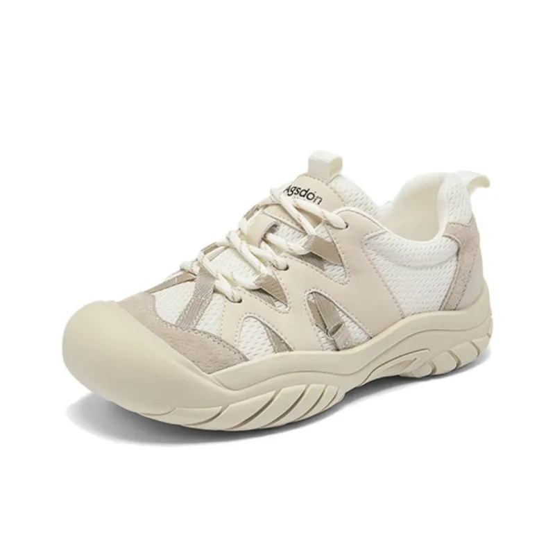 AGSDON Abrasion Resistant Slip Resistant Low Top Casual Shoes Women's-1