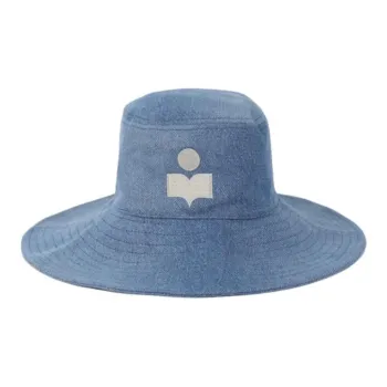 ISABEL MARANT ETOILE Cotton Bucket Hats Unisex Blue