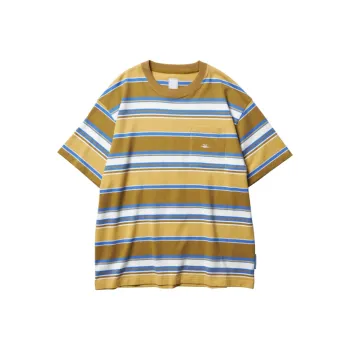 Liberaiders MULTI STRIPE POCKET TEE T Shirt Unisex