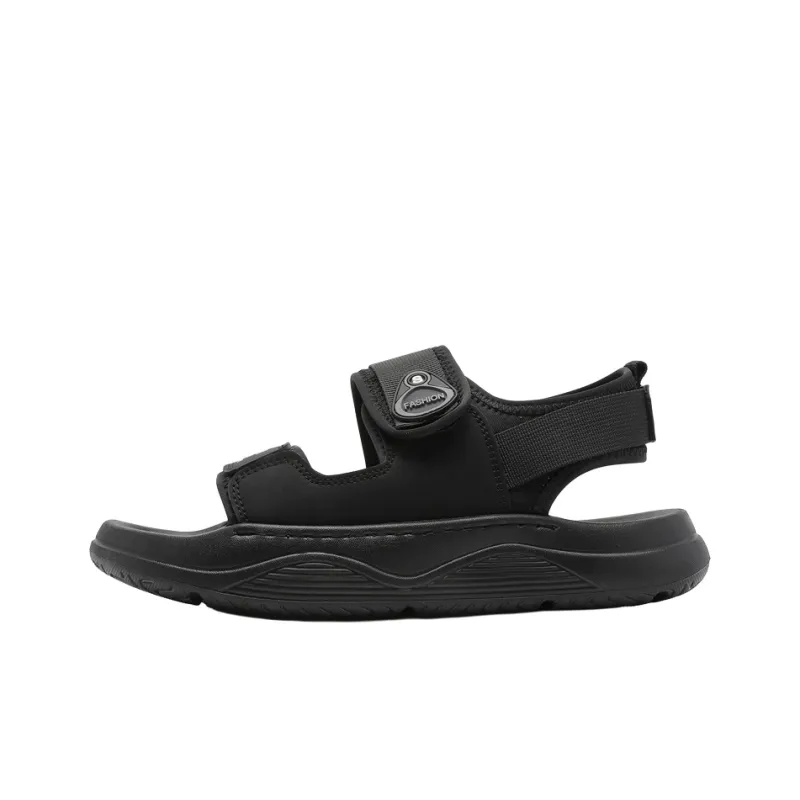 LUOMAIKE Beach Sandals Men Black-0