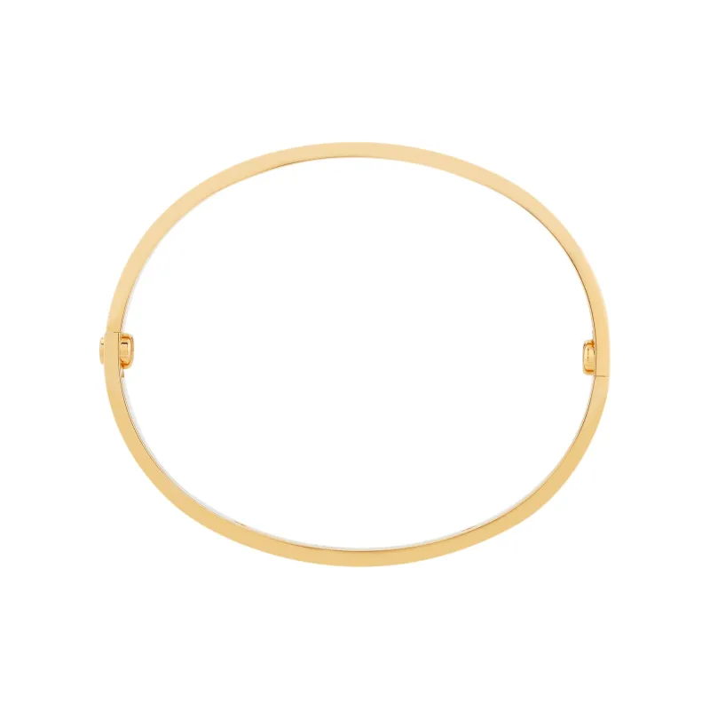 Cartier 18K Yellow Gold Love 4 Diamond Bracelet-1