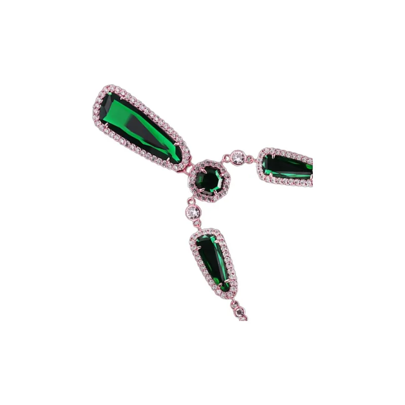 IDEE CREATIVE IDEA FOR YOU Faux Gemstone Necklaces Women's-14