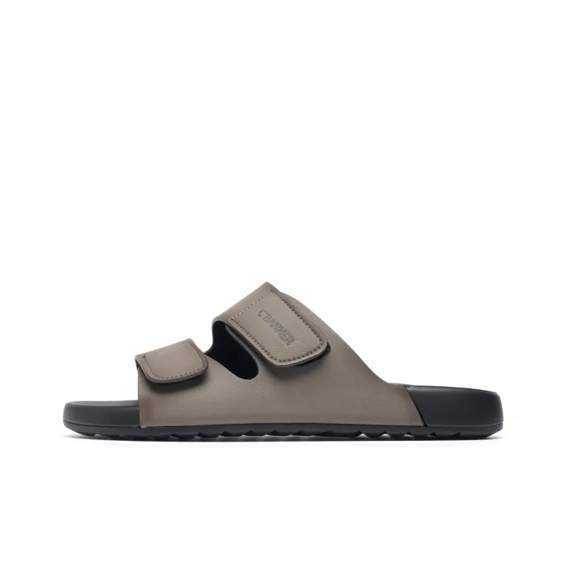 C°BANNER Quiet Slide Slippers Men's Gray-0