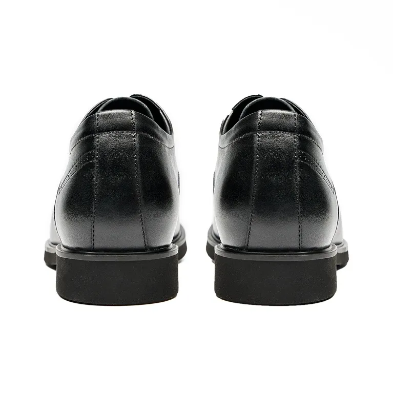 GOG Business Formal Leather Shoes Men's Black-3