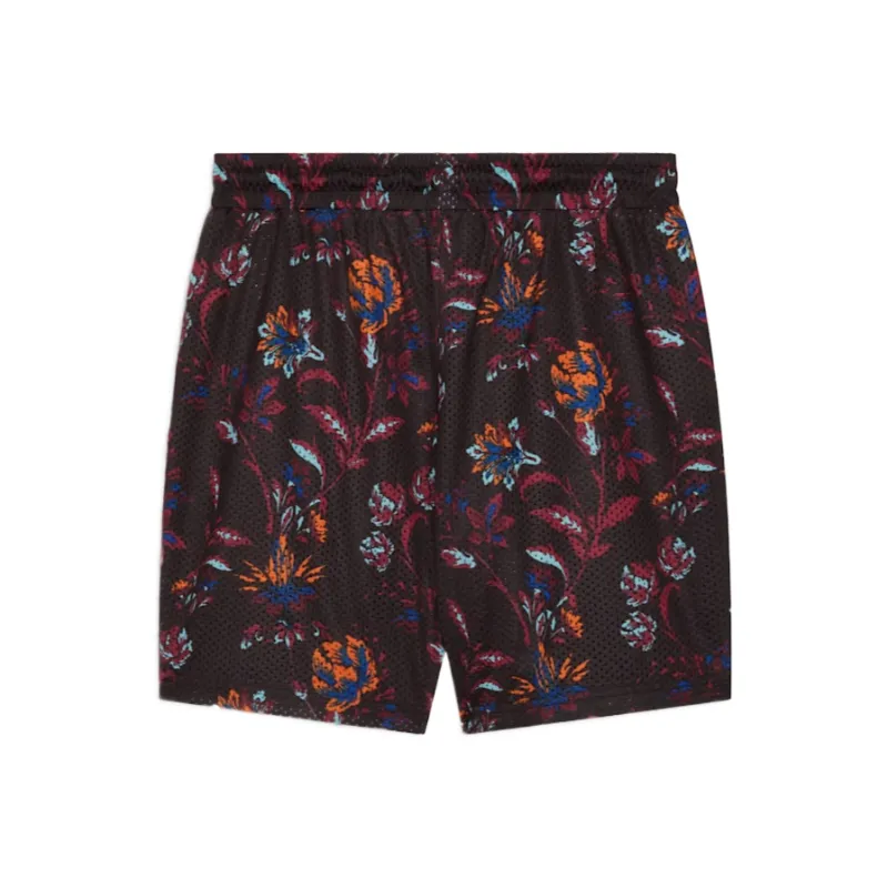 PUMA Floralgraphic Casual Shorts Men's Black-1