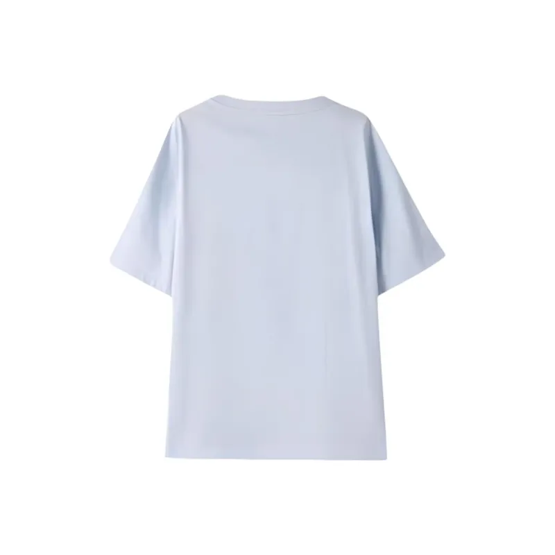 ABBY GODDESS Drop Shoulder Sleeve T Shirt Women's-1