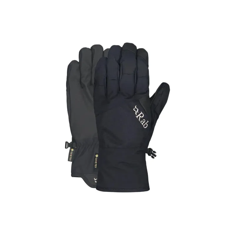 Paco Rabanne Polyamide, Polyurethane, Polyimide Gloves Unisex Black-0