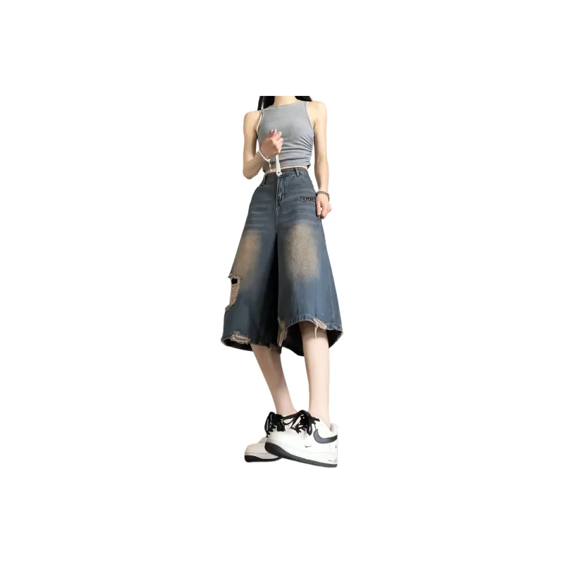 NXPTP Denim Shorts Unisex Vintage-0