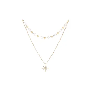 SHINE Copper, Crystal Diamond Necklaces Women's