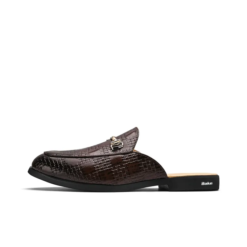 BAKE Odor Resistant Slip Resistant Closed Toe Slippers Men's-5
