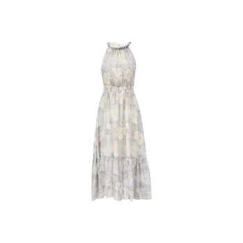 ONLY Sleeveless Dresses Women's H3H Rachel Blue With Print