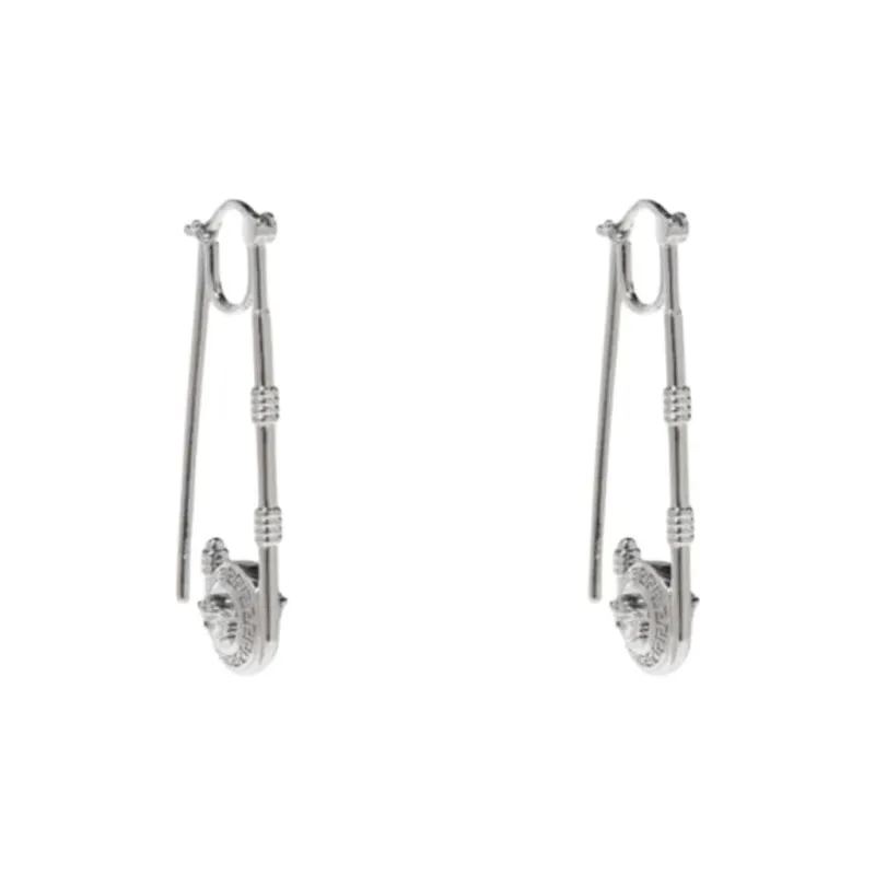 VERSACE Safety Pin Earrings-0