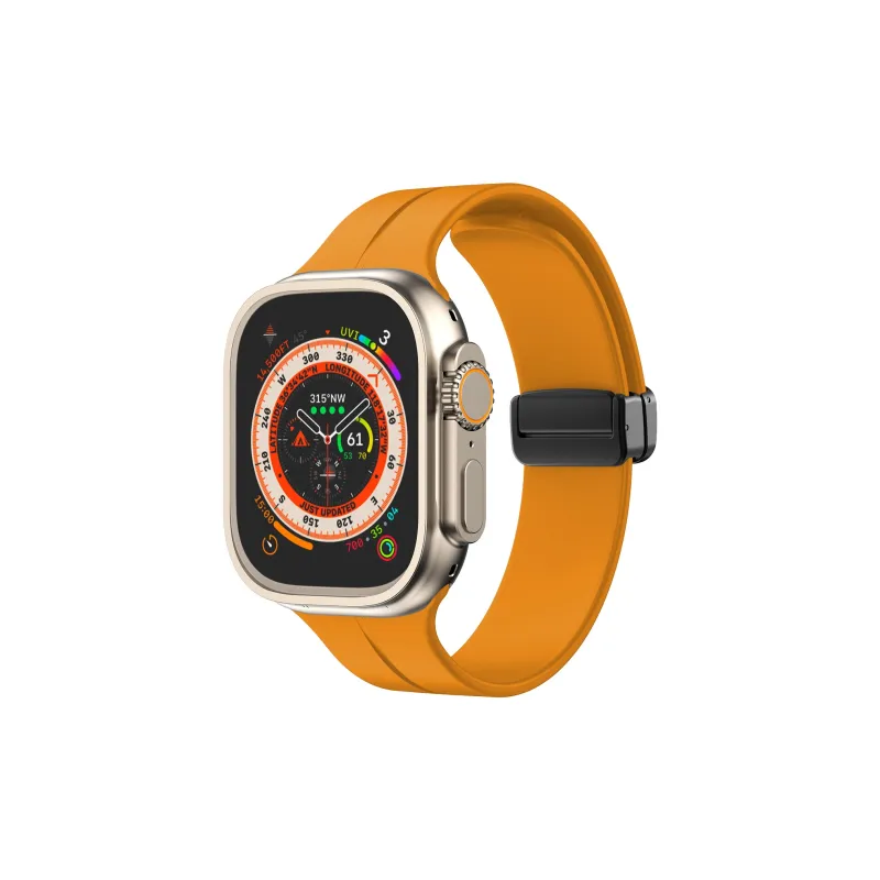 KVZUVUU IwatchS10/s9/8/7/6/Ultra Apple Compatibility Watch Band Silicone Material-25