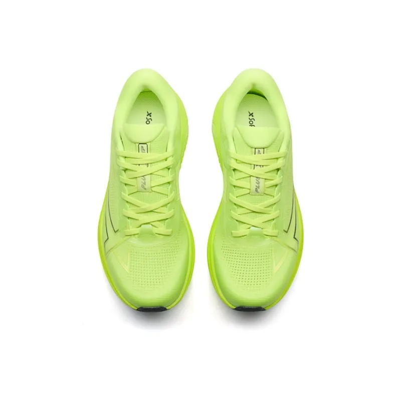 XTEP 2000km PLUS Running Shoes Men Low Top Electric Pink Green-3