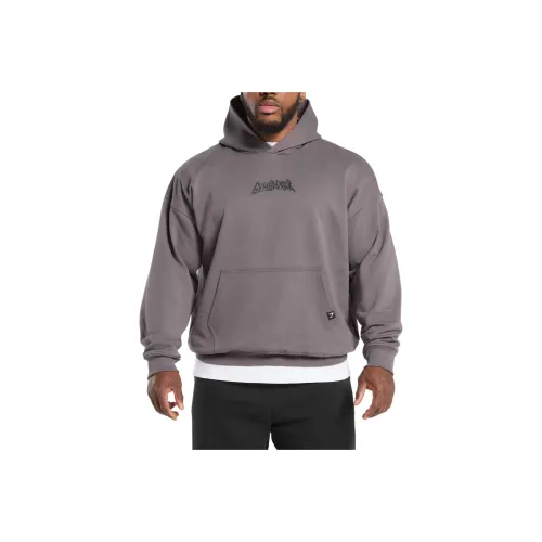 GYMSHARK Metal Lifting Graphic Hoodie Sweatshirt Men's Brushed Purple