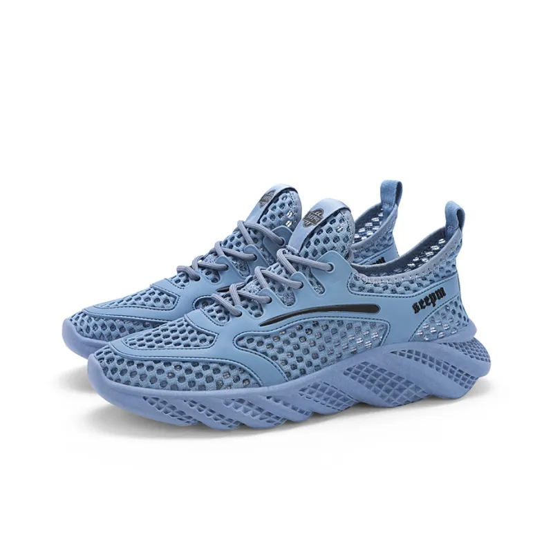 Ncmt Shock Absorbers With Slip Resistant And Abrasion Resistant Properties Low Top Running Shoes Unisex-7