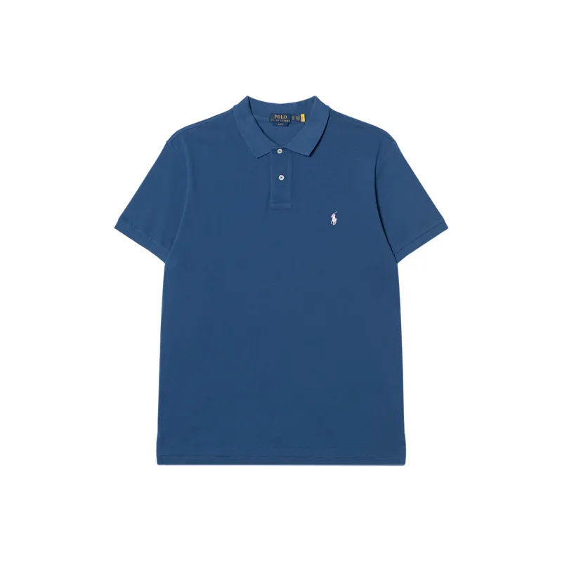 Polo Ralph Lauren Logo Embroidered Short Sleeved Polo Shirt-0