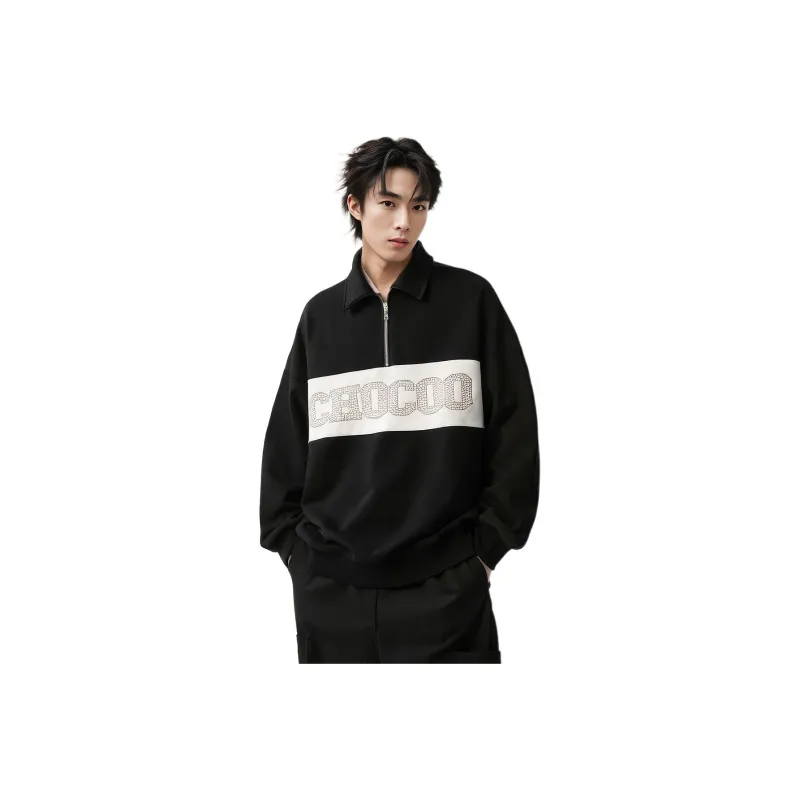  CHOCOOLATE Polo Shirts Unisex Black-0