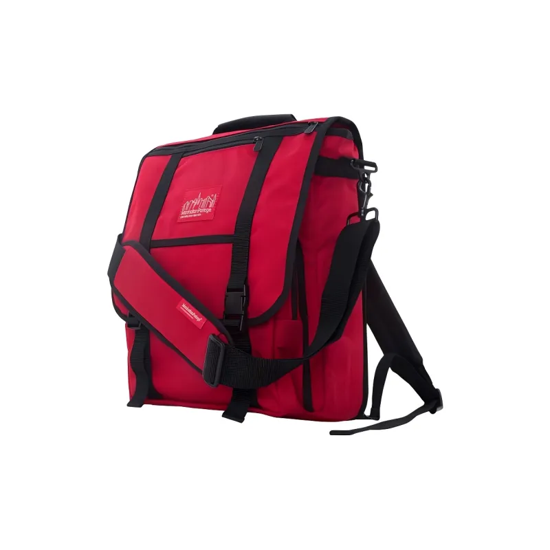 Manhattan Portage CORDURA Classic Fabric Backpack Unisex Red-0