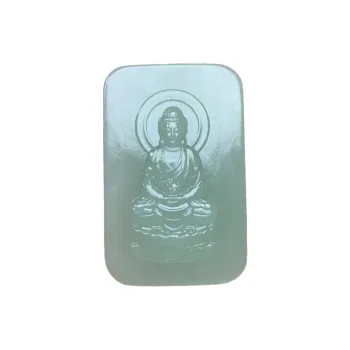 BUDOUXIAOAI Hetian Jade Pendants White Jade/Pale Greenish White Jade Unisex