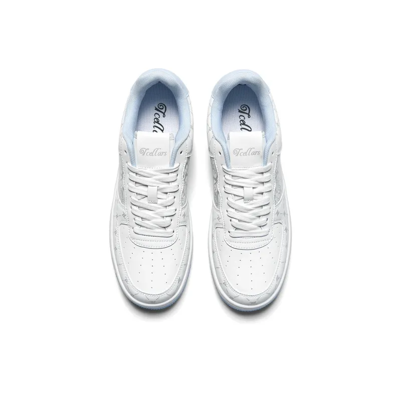 TCELLARS Abrasion Resistant Lightweight Height Increasing Low Top Skateboard Shoes Unisex Exclusive Box-115