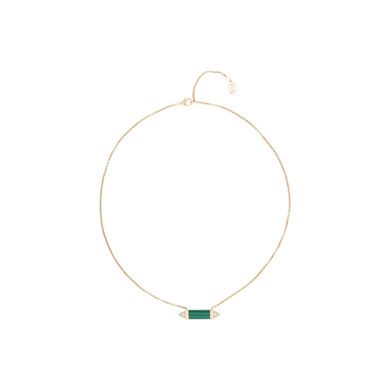CARTIER Les Berlingots De Cartier Collection 18K Gold Diamond Necklaces Unisex-0