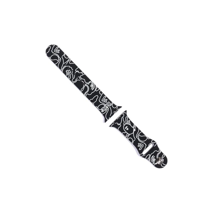 Bape Neon Camo Apple Watch Band 41/45mm Black-3