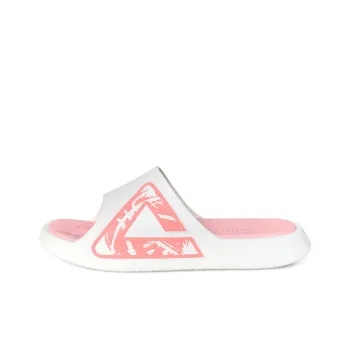 PEAK Tai Ji1.0 Slip Resistant Abrasion Resistant Cushioning Slide Slippers Unisex White Pink