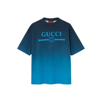 GUCCI T Shirts Men Blue