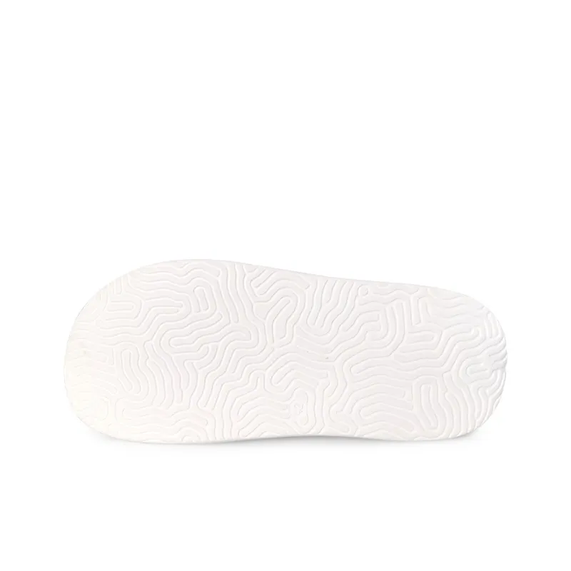 PEAK Tai Ji1.0 Slip Resistant Abrasion Resistant Cushioning Slide Slippers Unisex White Pink-5