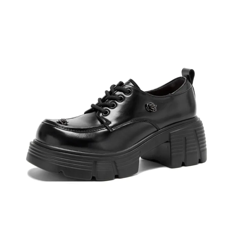 DAPHNE Casual Single Shoes Women's Black-0