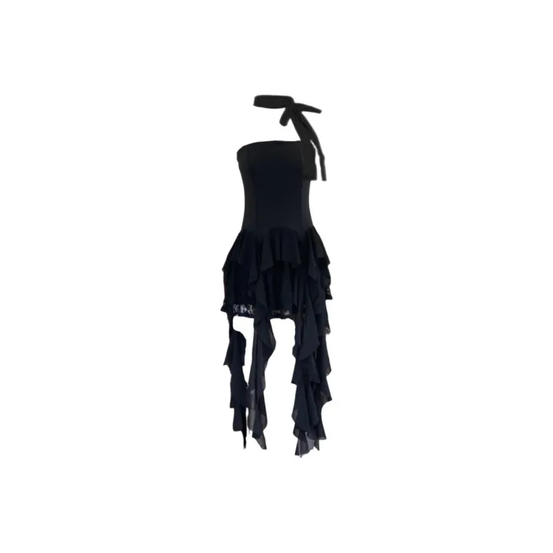 XIANSINIAO Sleeveless Dress Women's-0