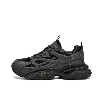 JEEP SPIRIT Darth Vader Chunky Sneakers Men Low Top Black