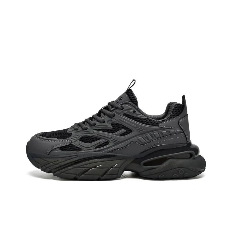 JEEP SPIRIT Darth Vader Chunky Sneakers Men Low Top Black-0