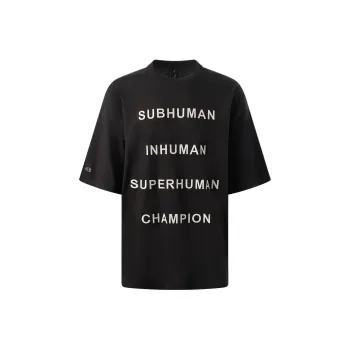 RICK OWENS/RO T Shirt Men's Black