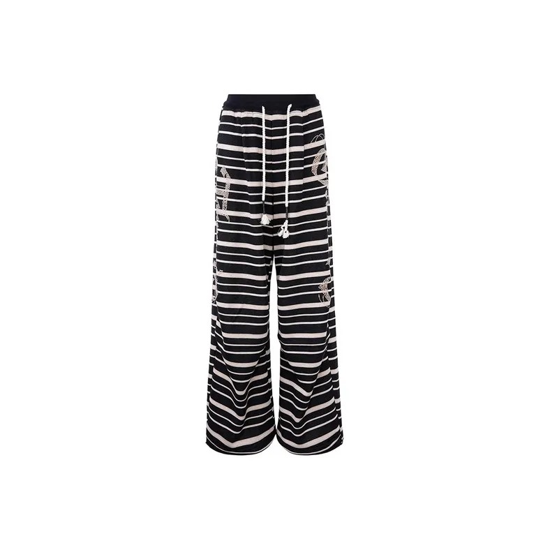 TCH Casual Pants Women's Black Base Gold Logo-0