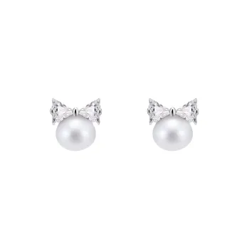 QIANFANGDAHUANGYE Zircon Stud Earrings Women's