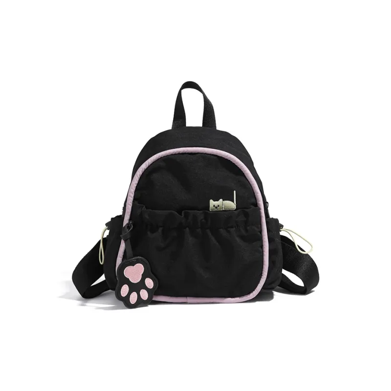 PAIBLOKS Nylon Backpack Mini Unisex Multicolor-0
