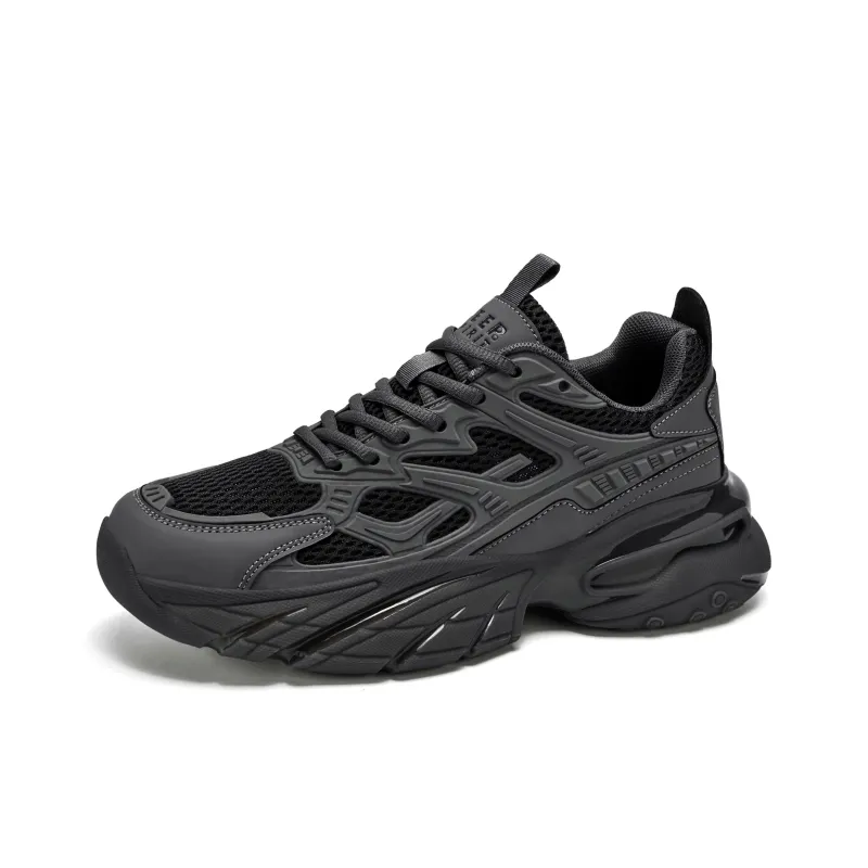 JEEP SPIRIT Darth Vader Chunky Sneakers Men Low Top Black-2