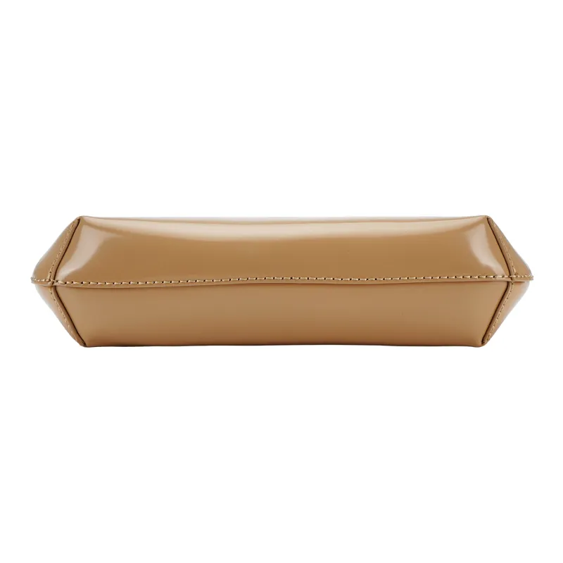 By Far Baby Amber Cow Leather Shoulder Bag, Baguette Bag, Dumpling Bag, Handbag, Shoulder Bag Women's Light Brown-3