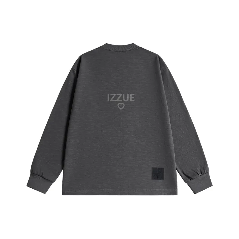 Izzue Long Sleeved T Shirt Unisex-9