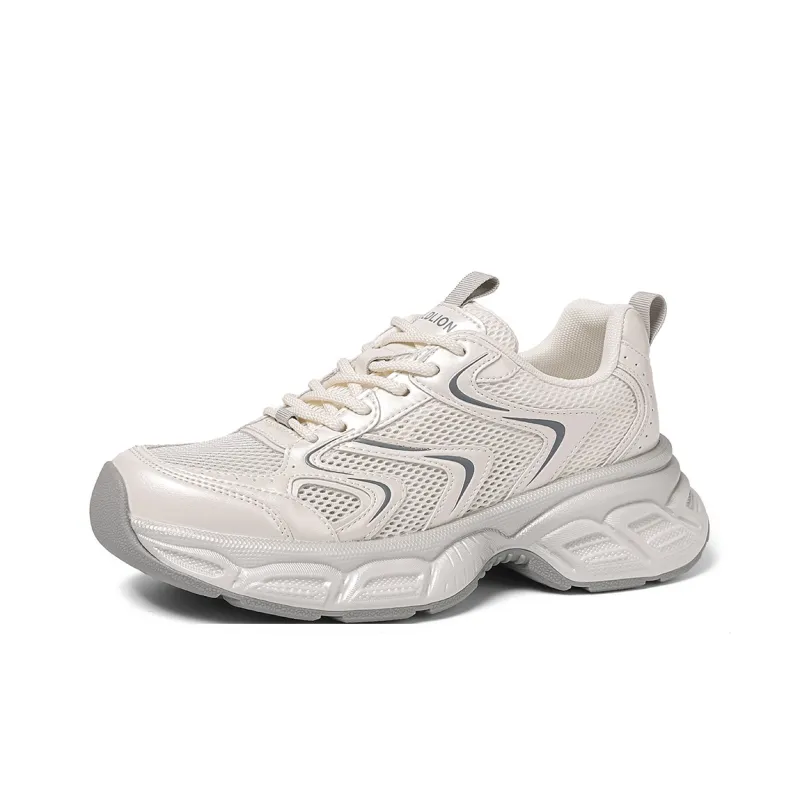 GOLDLION Breathable Low Top Chunky Sneakers Women's-6