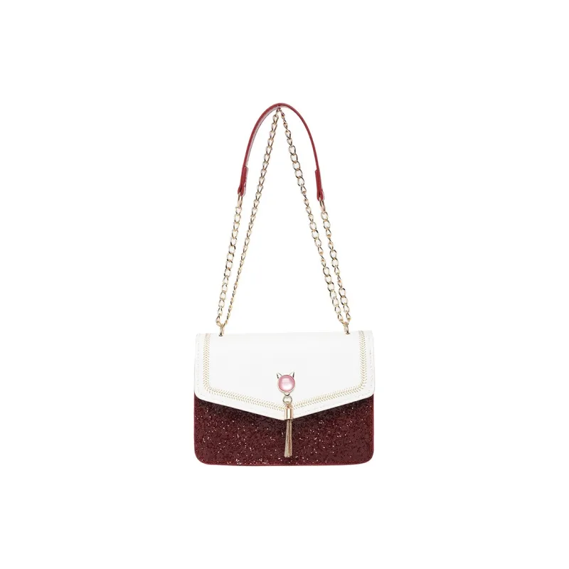 MOONDEMIMA PU Shoulder Bag, Crossbody Bag Women's Multicolor-5