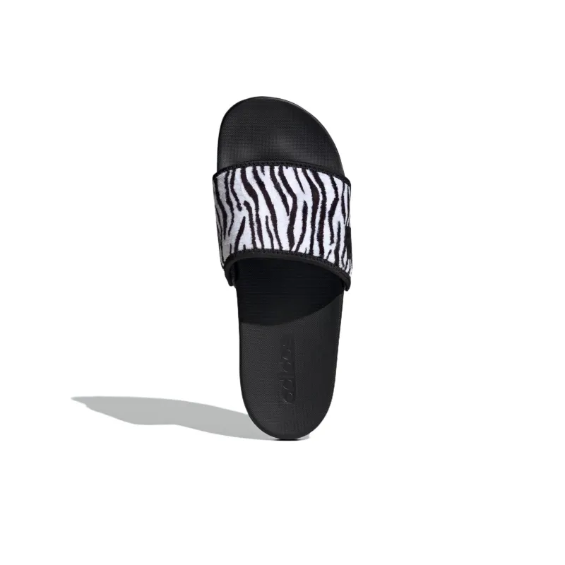 Adidas Adilette Comfort Slides Core Black Cloud White Core Black-3