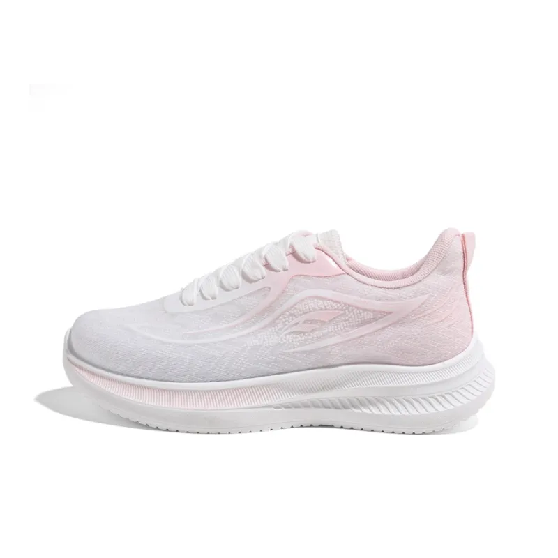 HUANQIU Running Shoes Women's Low Top White Blue-5