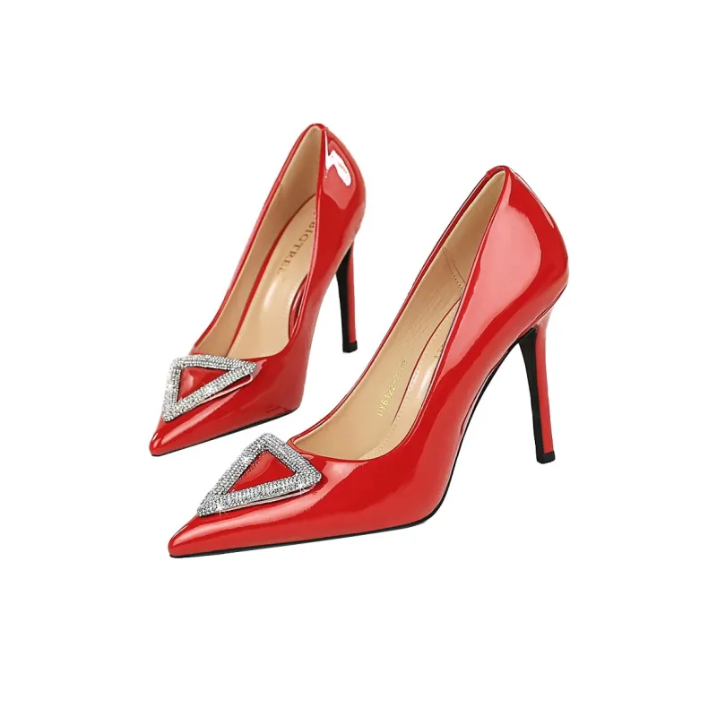 QITUMAUL High Heels Women's-5